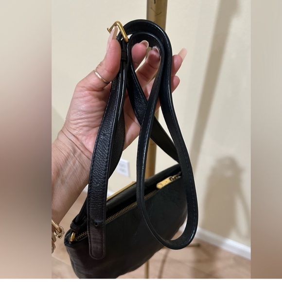 Marc by Marc Jacobs Y2K vintage black Pebble Leather Standard Supply Crossbody